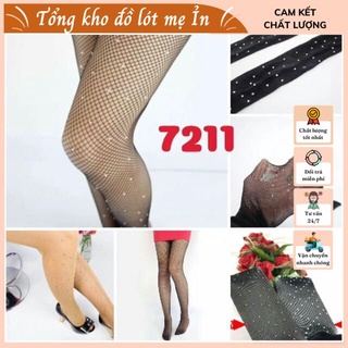 QUẦN TẤT LƯỚI ĐÍNH ĐÁ