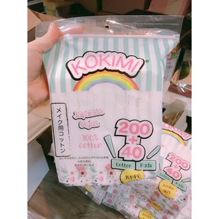 Bông Tẩy Trang KoKiMi 100% Cotton 244m