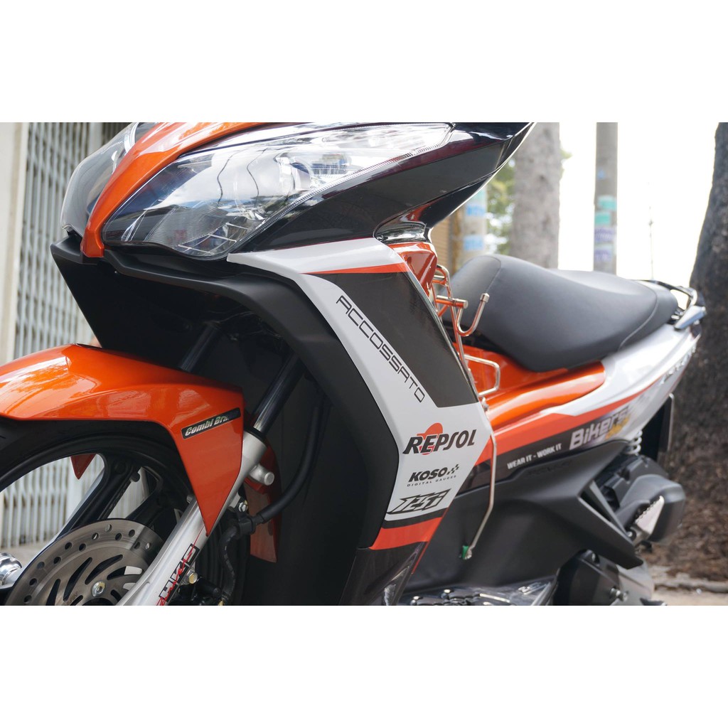 [D4B-Tem chuẩn xịn] Tem trùm xe Air Blade 125 Bikers Day