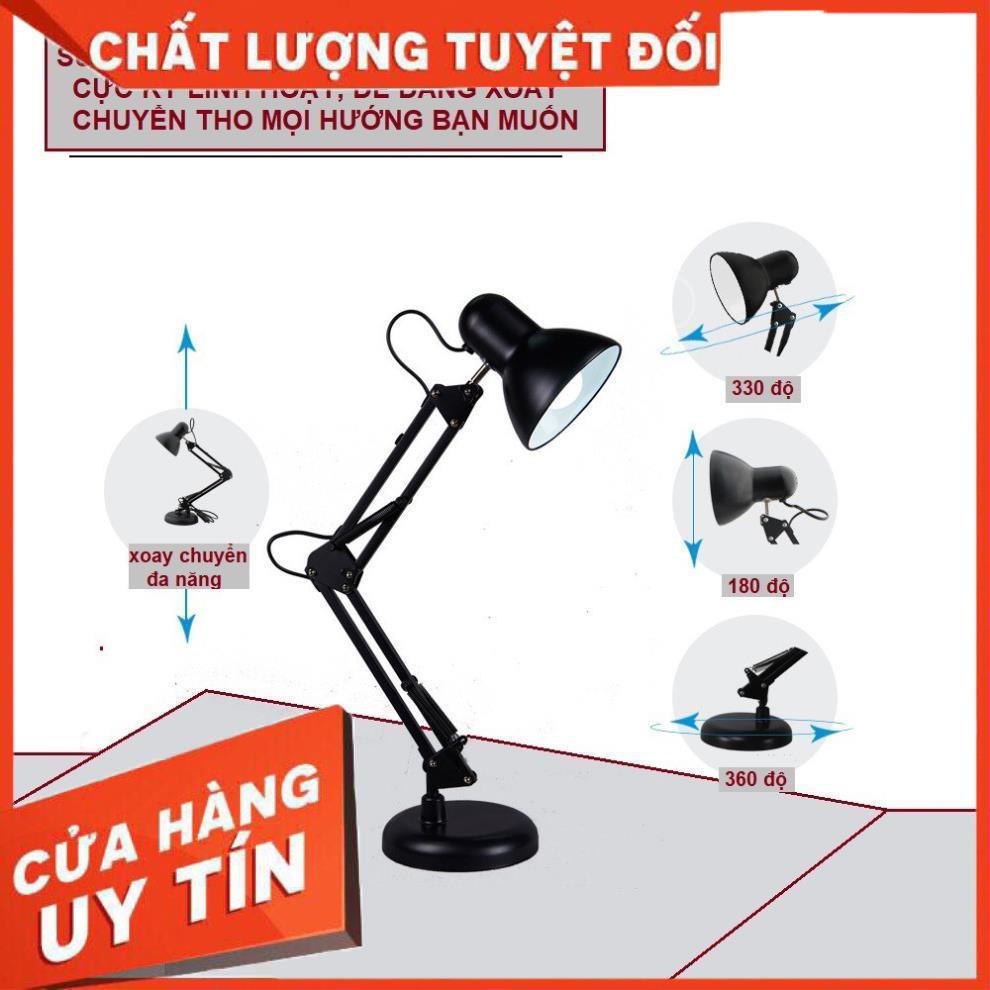 Đèn học kẹp bàn để bàn pixar chống cận tặng kèm kẹp bàn Đèn pixar cao cấp ✅