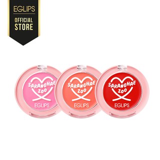 Má Hồng Kem Eglips Saranghae Zoo - Velvet Blusher Version 1 2.2g