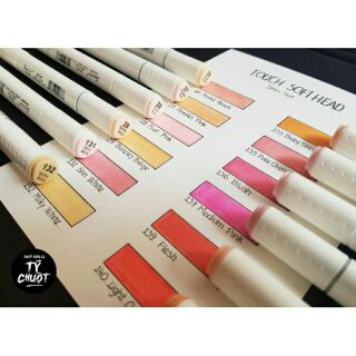 [Họa cụ Tý Chuột] Bộ Marker set da 12 màu