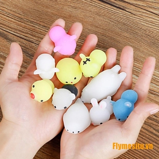 1 Đồ Chơi Bóp Đàn Hồi Hình Mèo