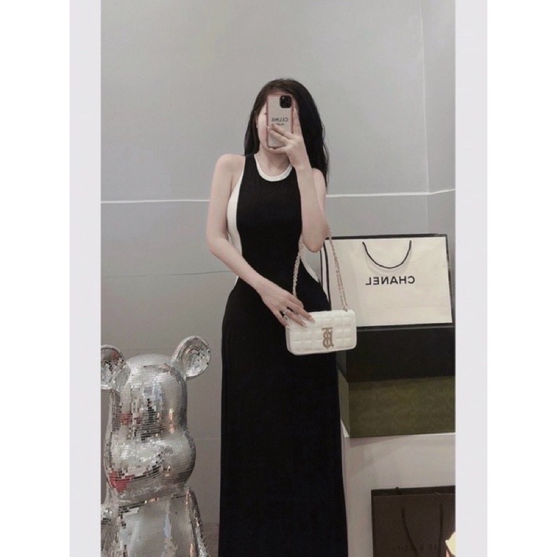 Túi xách nữ thời trang chữ B dây xích kẹp nách siêu xinh TX678