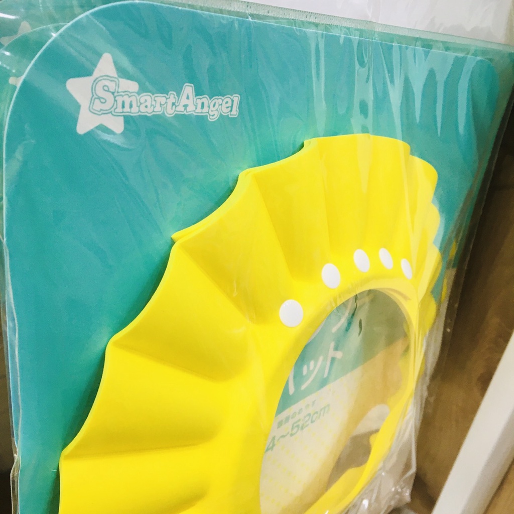Mũ gội đầu, mũ tắm chắn nước cho bé Smart Angel các màu NISHIMATSUYA