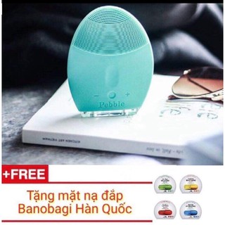 Máy rửa mặt Pebble Lisa + tặng mặt nạ Hàn Quốc