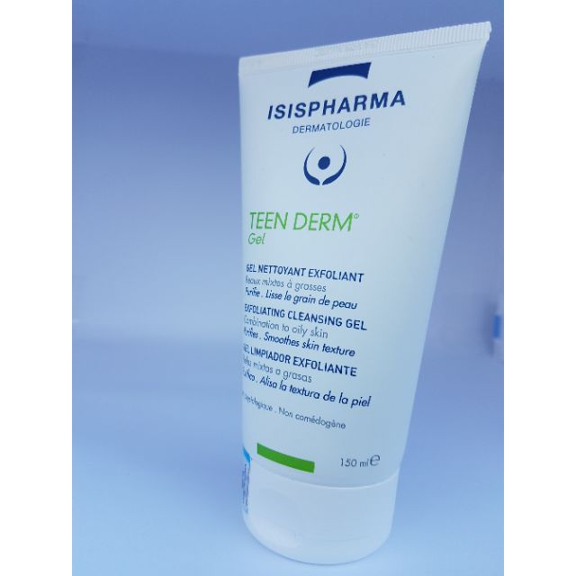 Teen Derm Gel Isis Pharma Sữa Rửa Mặt Giảm Nhờn, Ngừa Mụn 40mL/150Ml <Chính hãng> | BigBuy360 - bigbuy360.vn