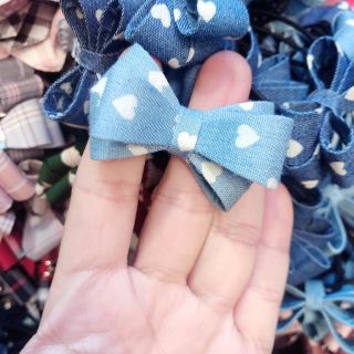 Cột tóc buộc tóc nơ nhiều màu