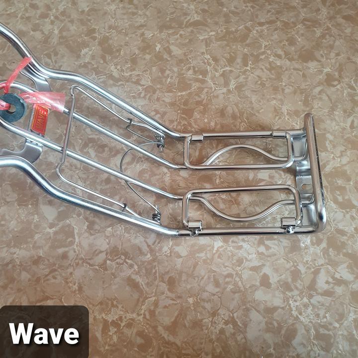 Baga giữa xe Wave chất liệu inox 10 li bền đẹp chắc chắn - Bagawave