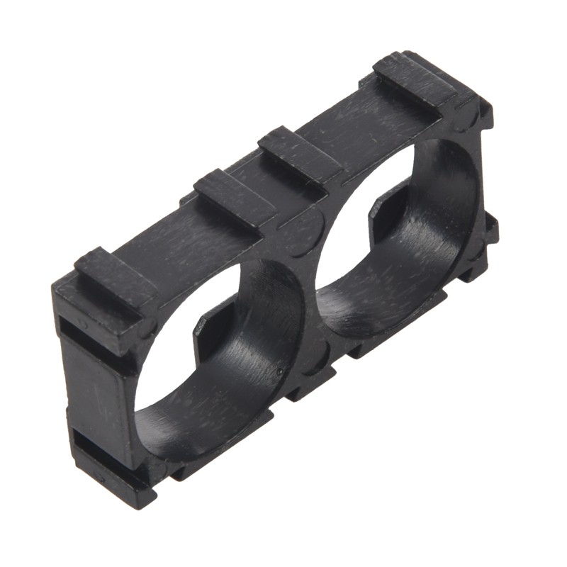 20x 18650 Lithium Battery Double Holder Bracket for Cell Pack Black | BigBuy360 - bigbuy360.vn