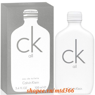 Nước Hoa Unisex 100Ml Calvin Klein Ck All Chính Hãng.