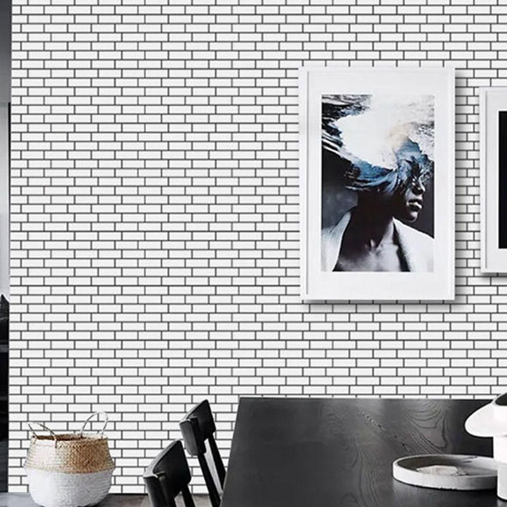 Sticker Dán Tường Tự Dính Chống Thấm Nước Họa Tiết 3D Trang Trí Phòng Ngủ