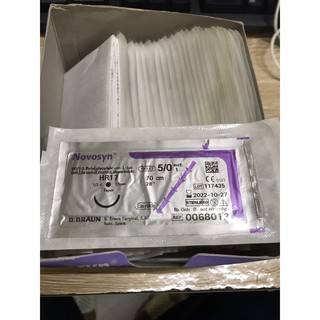 Chỉ phẫu thuật, chỉ tiêu 5/0 Novosyn Braun