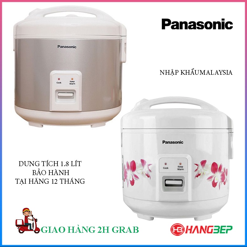 Nồi cơm điện Panasonic 1 L8 lít SR-MVN187LRA / SR-MVN187HRA - Bảo hành tại hãng 12 tháng toàn quốc