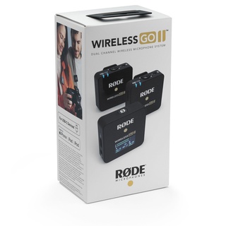 Micro không dây Rode Wireless GO II (2 Phát + 1 Thu) (Chính hãng)