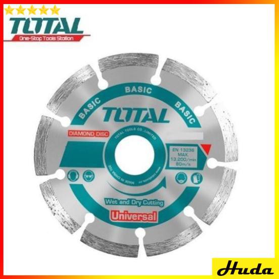 TAC2111103 Total 110(4 3/8&quot;)X20MM ĐĨA CẮT GẠCH KHÔ CÓ PHỦ HỢP KIM NHÂN TẠO uio