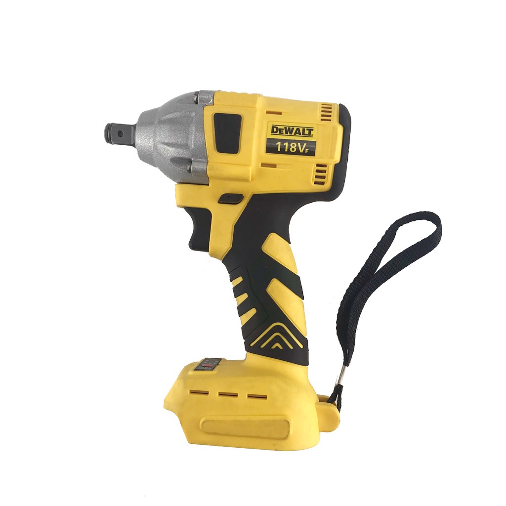 Thân máy siết bulong Dewalt đầu đặc không chổi than cứng cáp hơn, bền hơn