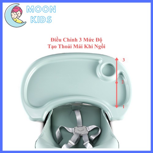 [Có Bánh Xe] Ghế Ăn Dặm Belly BaBy BB105 Full Phụ Kiện Phiên Bản Mới Nhất 2021- Umoo Bản nâng cấp