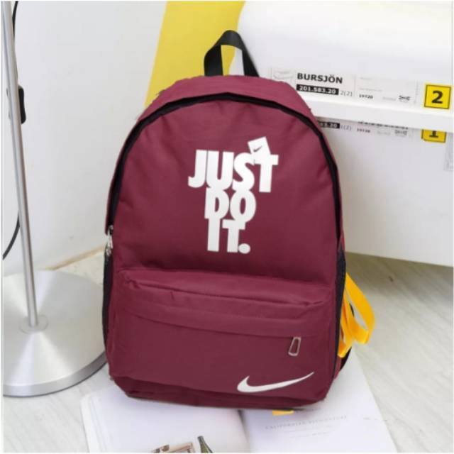 Ba Lô Đi Học In Logo NIKE Thời Trang Cá Tính Trẻ Trung Cho Nam