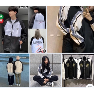 Áo Gió 7ZIA 1 Lớp Form Rộng Unisex Nam Nữ Ulzzang