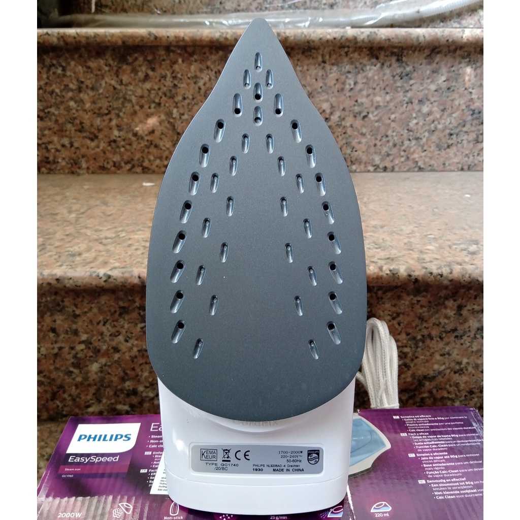 Bảo hành chính hãng - Bàn ủi hơi nước Philips GC1740