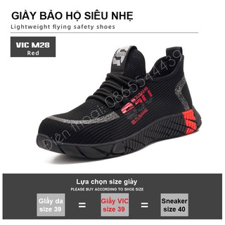 Giầy bảo hộ lao động siêu nhẹ VIC M28