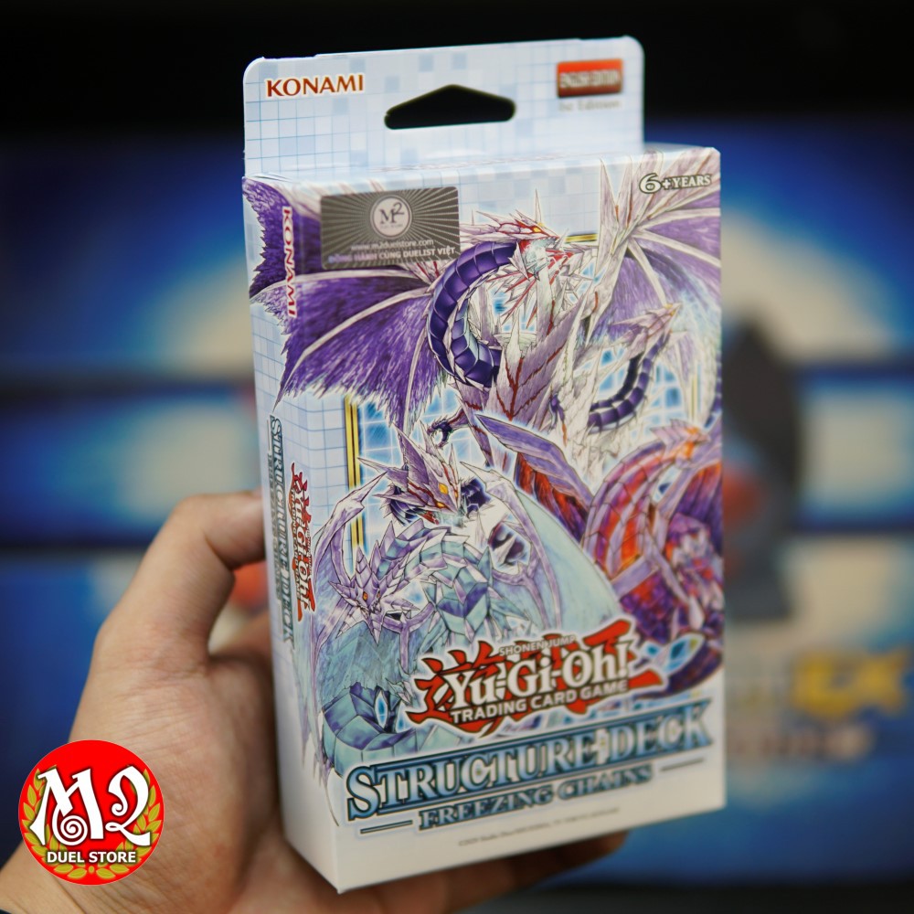 Hộp thẻ bài Freezing Chains Structure Deck Yugioh chính hãng - Nhập khẩu từ Hoa Kỳ USA