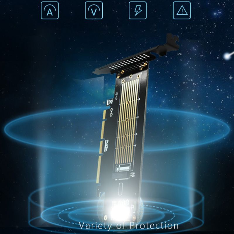 Dây Cáp Chuyển Đổi M.2 NVMe Sang PCIE3.0 GEN3 Chuyên Dụng Cho Thẻ Máy Tính M.3