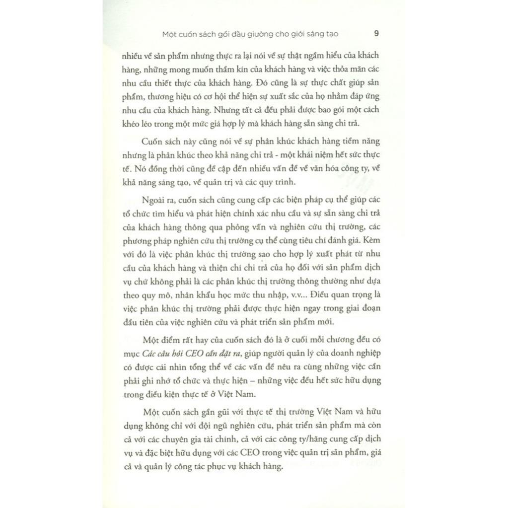 Sách - Định Giá Thông Minh - Chinh Phục Người Dùng [AlphaBooks]