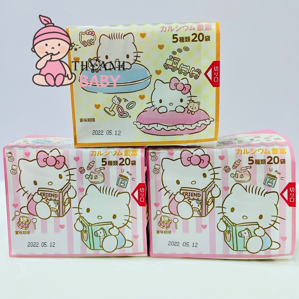 Gia Vị Rắc Cơm Thập Cẩm Hello Kitty Nhật Bản mẫu mới (HSD 1/2023)