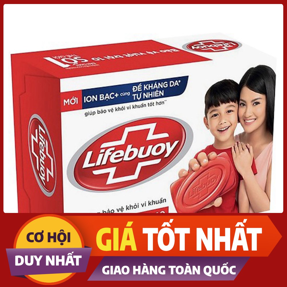 [GIẢM GIÁ SỐC]- Bánh xà bông tắm Lifebuoy 90g diệt khuẩn -[shop uy tín]