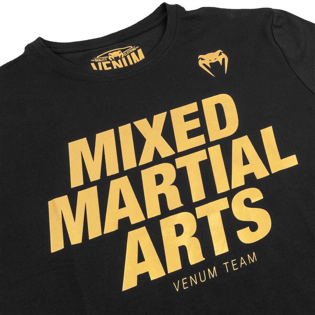 Áo Venum MMA VT T-Shirt - Black/Gold