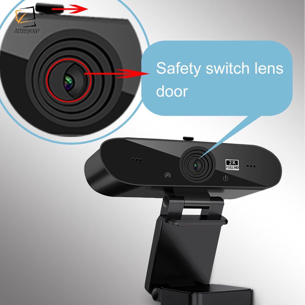 Webcam Usb 2k Độ Phân Giải Cao Có Micro Tiện Dụng | BigBuy360 - bigbuy360.vn