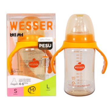 Bình Sữa Wesser Cao Cấp Pesu mẫu mới 60ml/140ml/250ml/180ml/260ml