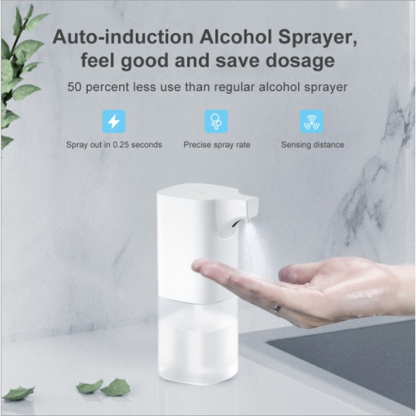 Bình Xịt Xà Phòng Rửa Tay Cảm Biến Tự Động Tiện Lợi Bảo Đảm Vệ Sinh Cho Gia Đình