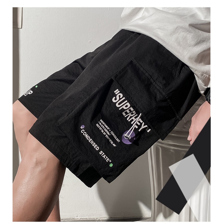 Quần short nam túi hộp chất kaki cao cấp mềm mịn mát mẻ | BigBuy360 - bigbuy360.vn