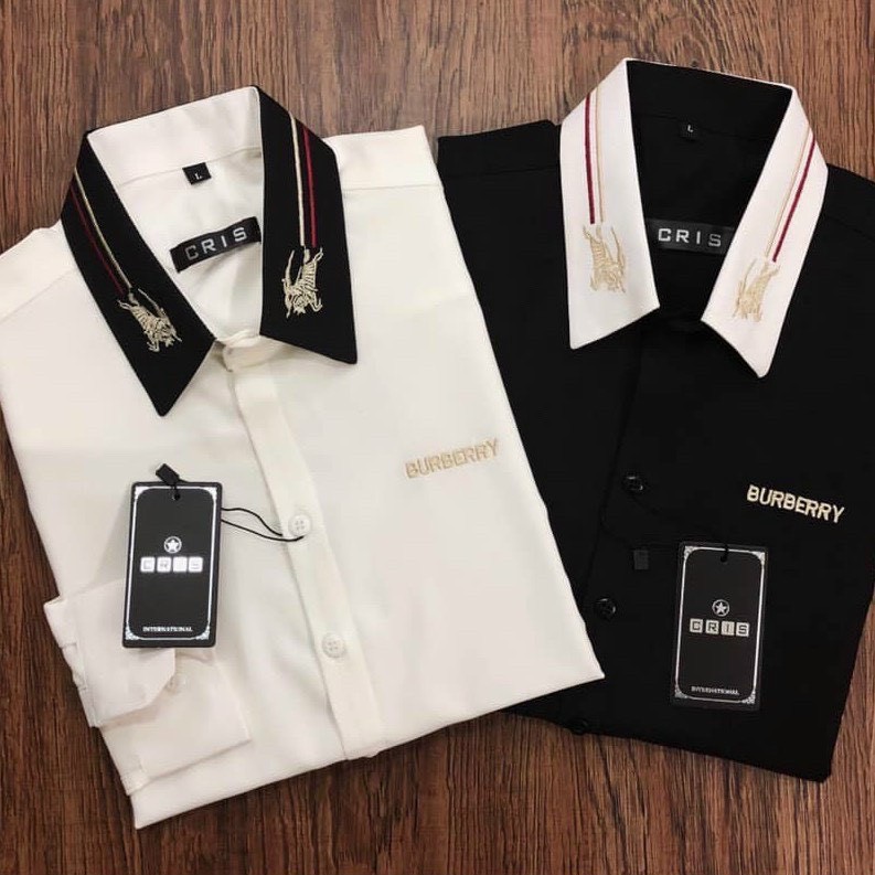 Áo sơ mi nam tay dài vải kate lụa co giãn kiểu cách VNXK ms44 . <3 | BigBuy360 - bigbuy360.vn