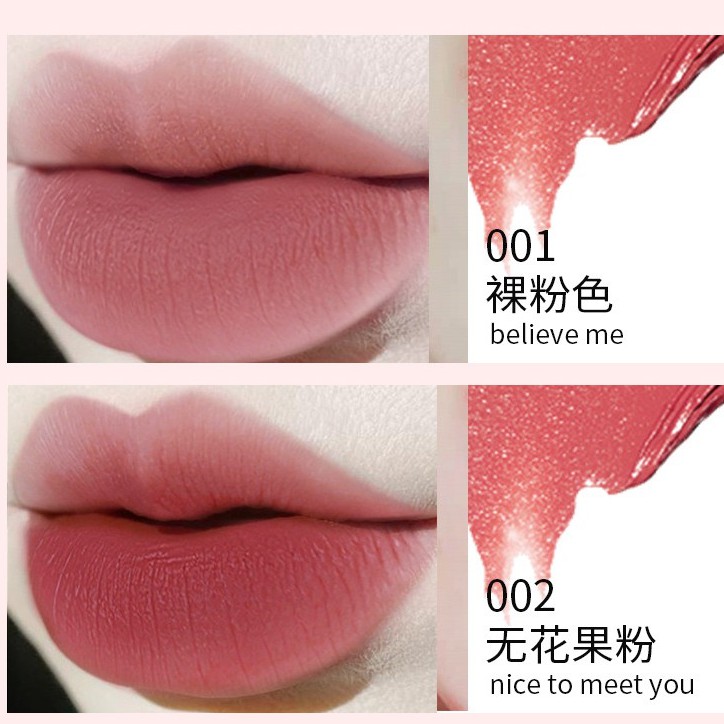 Son môi kakashow mềm mịn tự nhiên dạng lỏng hiệu ứng mờ sương lâu trôi chống thấm nước sáng bóng | BigBuy360 - bigbuy360.vn