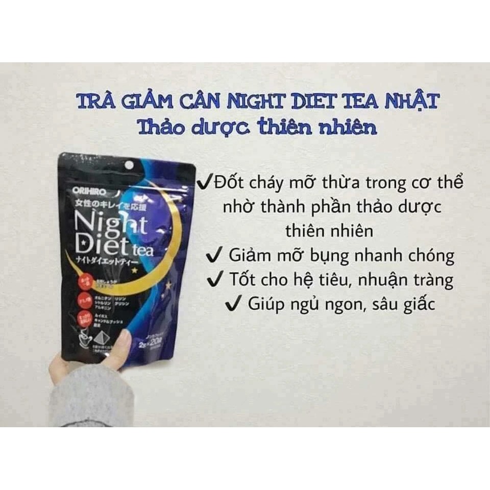 TRÀ GIẢM CÂN NIGHT DIET TEA 40G