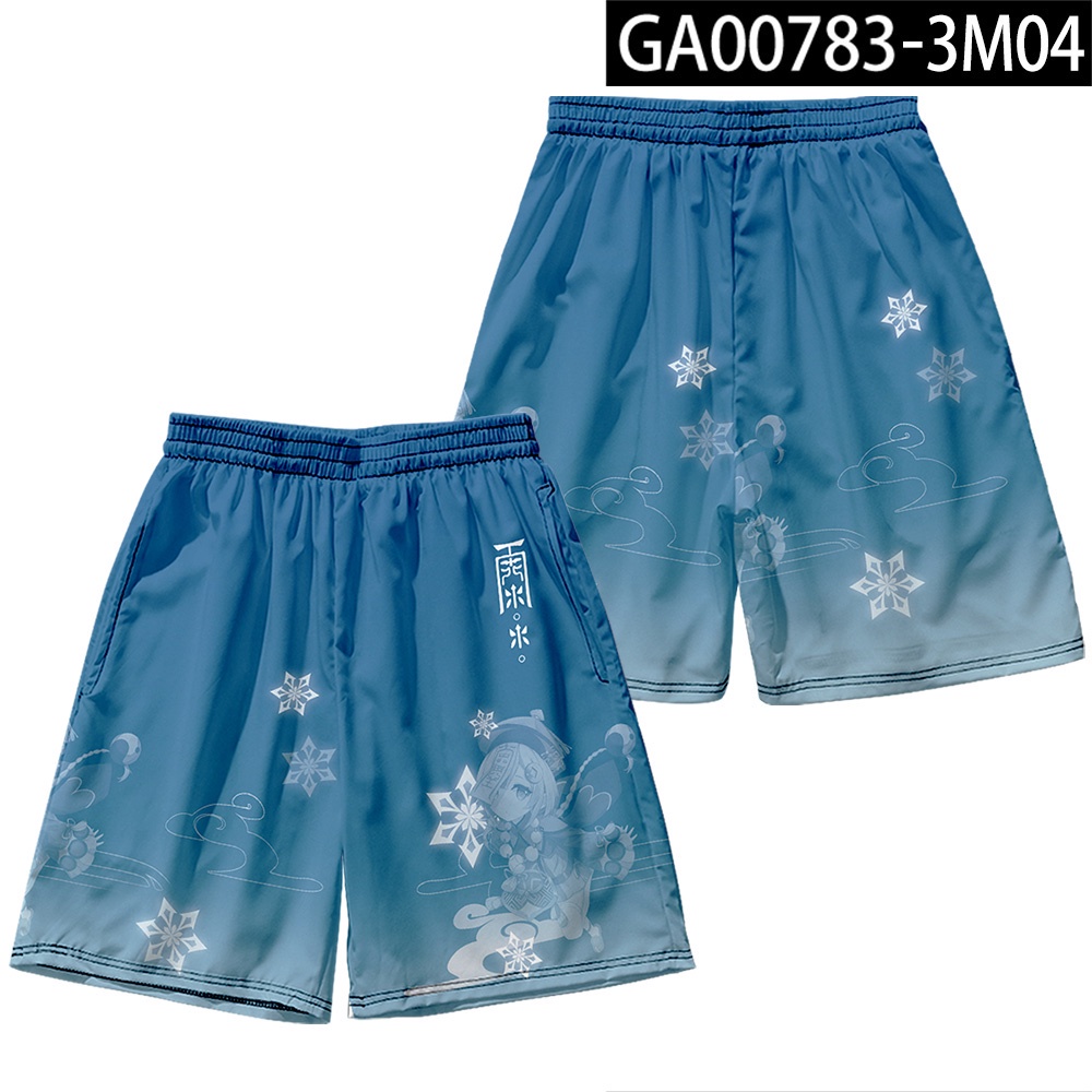 Quần Short Nam In Hình Anime 3D Thời Trang