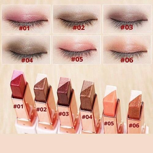 Phấn Mắt 2 Line Dạng Thỏi Lameila  Color Eye Shadow Bền Màu, Không Trôi 3.8g