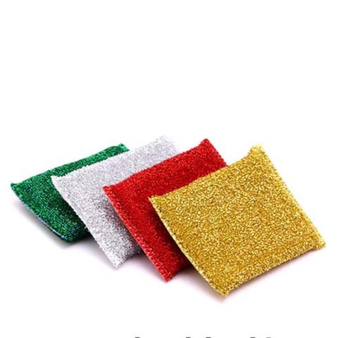 Combo 4 Miếng Cọ Kim Tuyến - Miếng Cọ Rửa Chén Bát - Cọ Xoong Nồi