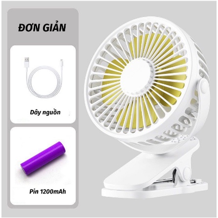 Quạt Tích Điện Quạt Kèm Bàn 3 Cấp Độ Gió Siêu Mát Moda.H