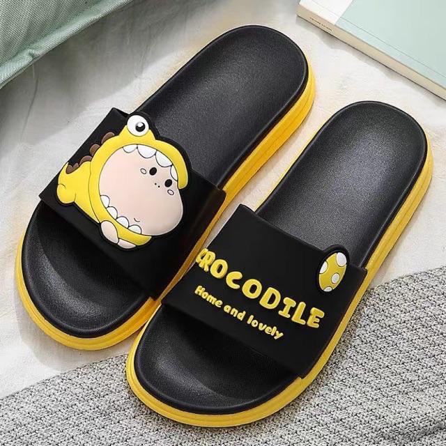 [ FREESHIP] Dép Quai Ngang CROCODILE Unisex Cao Su Siêu Mềm (nhận sỉ sll)