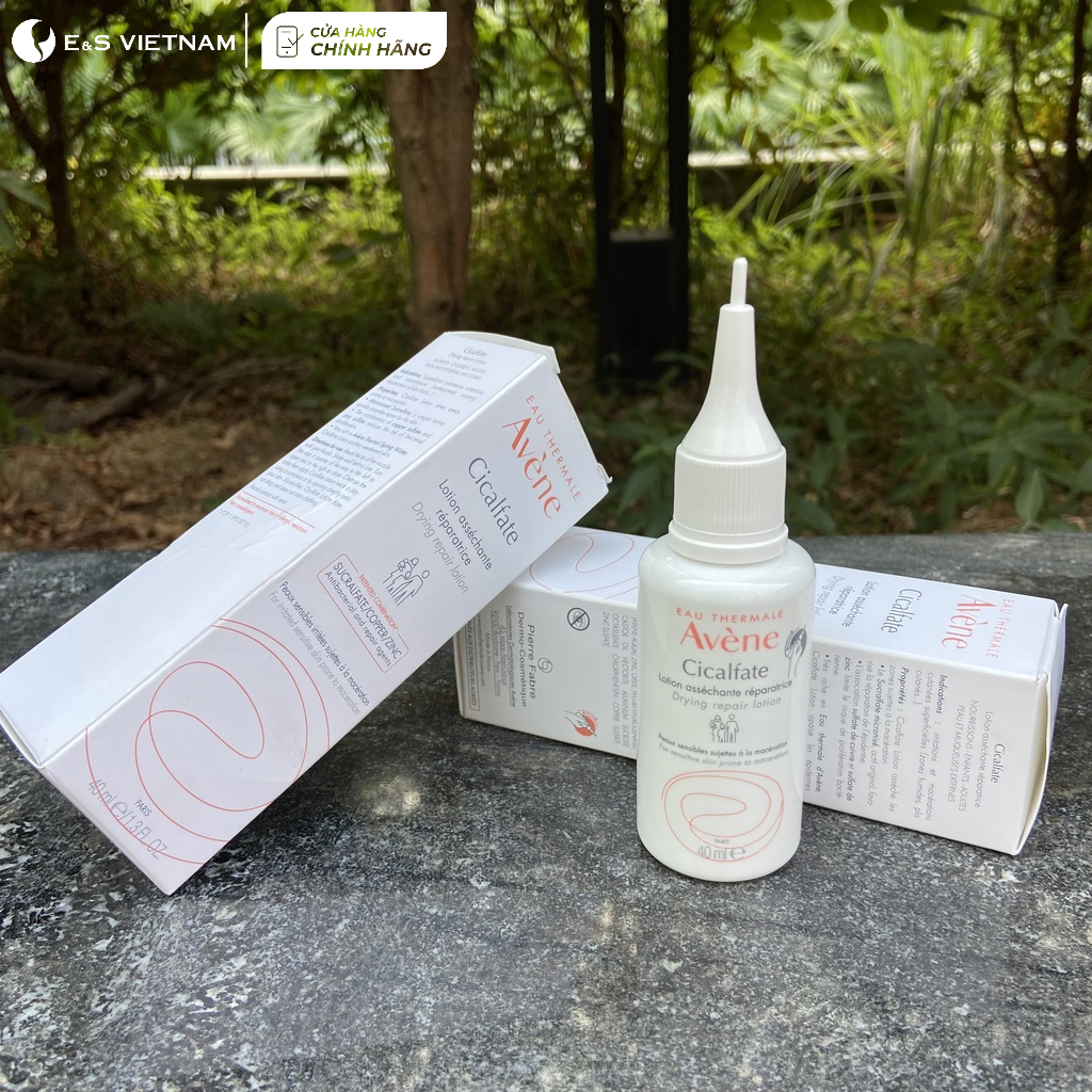 Lotion Cấp Ẩm cho Bé Chân Tay Miệng Avene Cicalfate Chống khuẩn - Cải thiện tình trạng Chân Tay Miệng ở trẻ