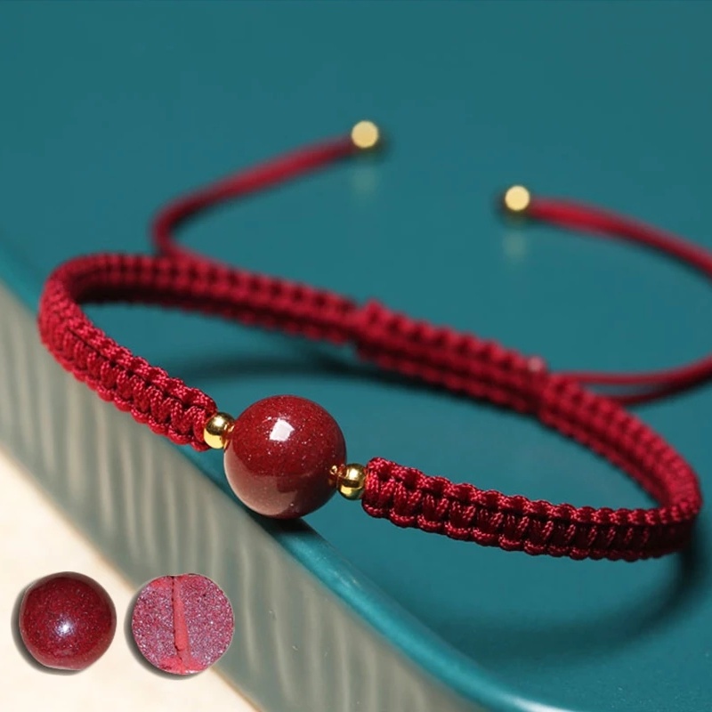 Vòng Tay Bện Dây Đỏ May Mắn Phong Cách Trung Hoa Cho Cặp Đôi