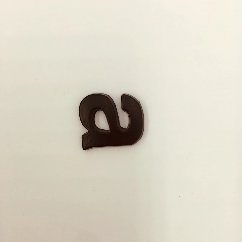 1 Miếng Dán Chữ Cái Và Số 25mm Bằng Kim Loại 3D Trang Trí Xe Hơi