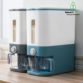 📌Siêu Tiện Ích & Tinh Tế 📌 Thùng Đựng Gạo Thông Minh Cao Cấp, Phong Cách Nhật Bản