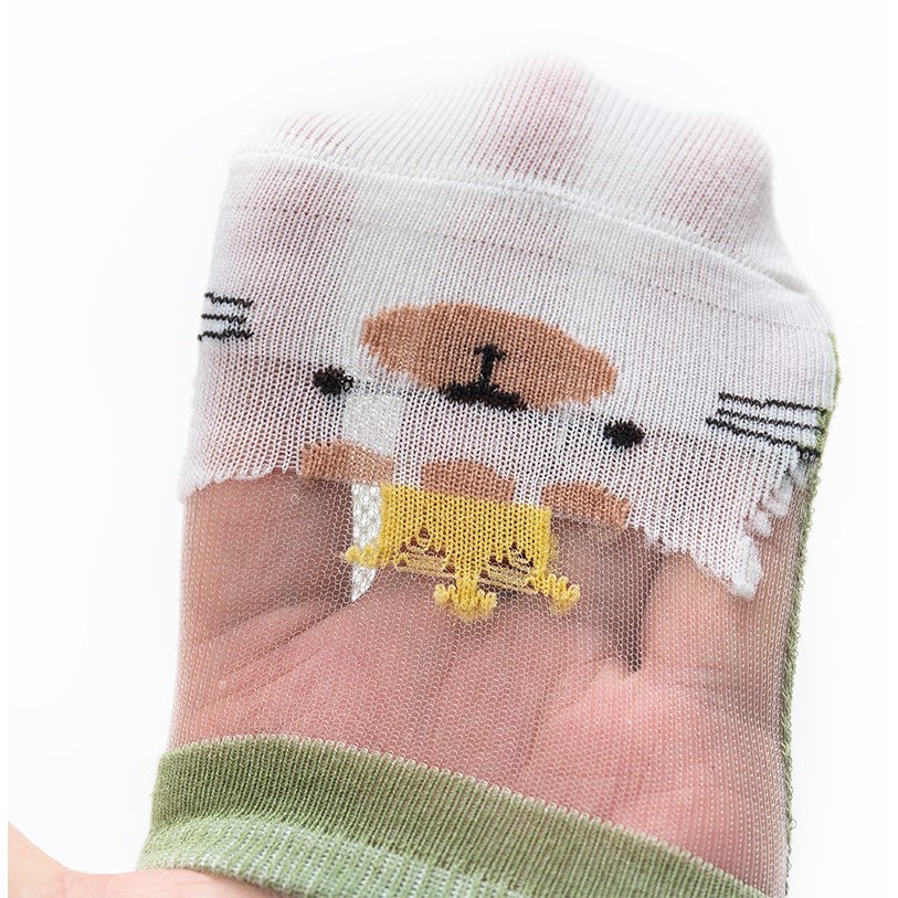Set 5 đôi tất lưới [Hàng có sẵn] hè cho bé trai và bé gái (Ảnh thật)