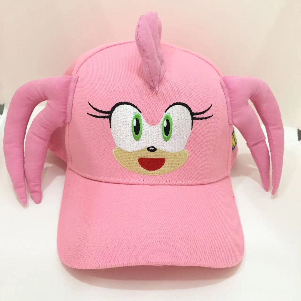 Mũ Bóng Chày Hip Hop Thêu Hình Kira Sonic Tinh Tế Có Thể Điều Chỉnh Cho Trẻ Em